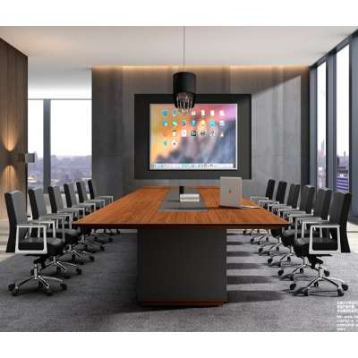 wood veneer finish meeting table conference table office furniture China supplier