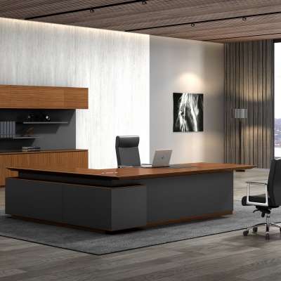 China high grade level modern furniture luxury wood office desk