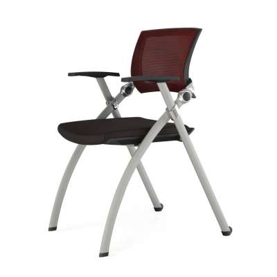 China manufacturer  foldable chairs student office armrest staff chair training chair